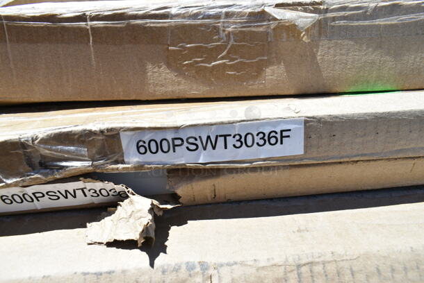 2 BRAND NEW SCRATCH AND DENT! Items; Regency 600PSWT3036F 30" x 36" Poly Table Top for 30" x 72" Poly Top Table without Backsplash. 2 Times Your Bid! - Image 2 of 3