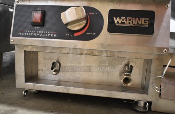 Waring WPC100 Stainless Steel Commercial Countertop Electric Powered Pasta Cooker Rethermalizer. 208/240 Volts. - Image 5 of 6