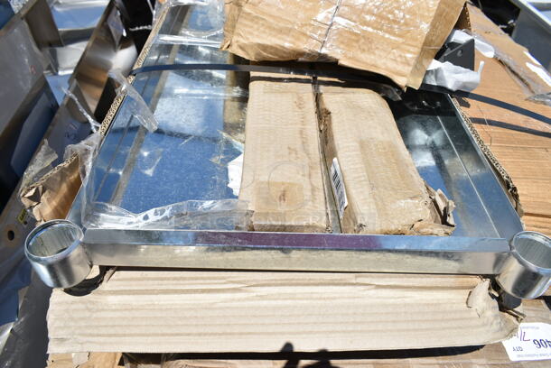 BRAND NEW SCRATCH AND DENT! Metal Under Shelf and Legs. - Image 1 of 3