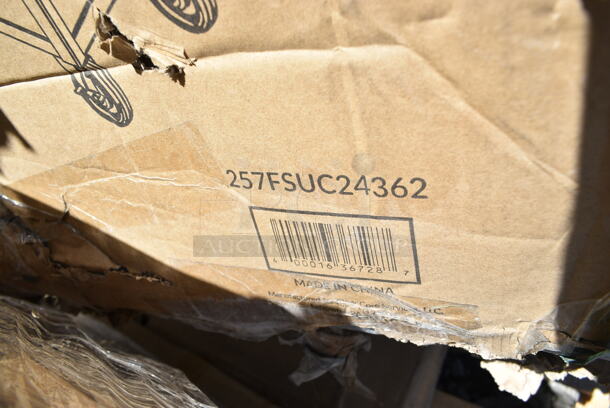BRAND NEW SCRATCH AND DENT! Lavex 257FSUC24362 36" x 24" x 35" Two Shelf Steel Utility Cart - Fully Welded. May Be Missing Pieces.
 - Image 3 of 4