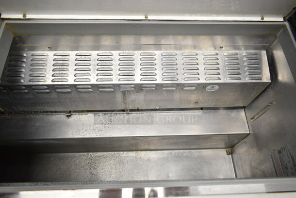 2018 Continental SW72-30M Stainless Steel Commercial Prep Table. 115 Volts, 1 Phase. Tested and Working! - Image 4 of 11