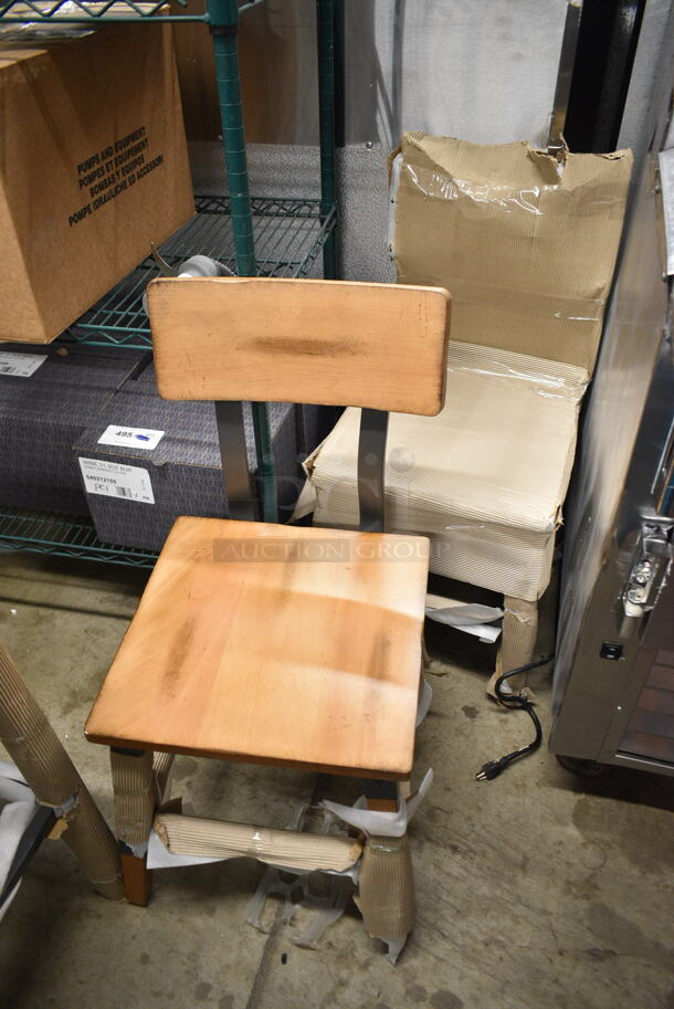 3 BRAND NEW SCRATCH AND DENT! Items; Bar Stool and 2 Dining Height Chairs. 3 Times Your Bid! - Image 5 of 5