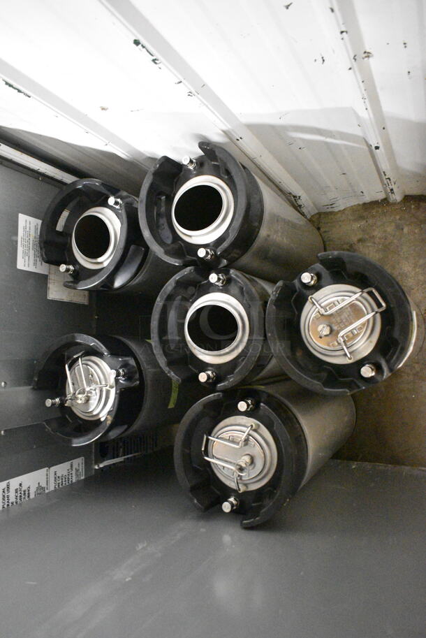 7 Metal Items; 6 Corny Kegs and 1 Carbon Dioxide Tank. 7 Times Your Bid! Buyer Must Pick Up - We Will Not Ship This Item. - Image 3 of 7