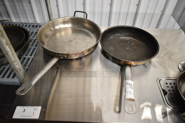 5 Metal Skillets. Includes 16x26x11. 5 Times Your Bid! - Image 3 of 4