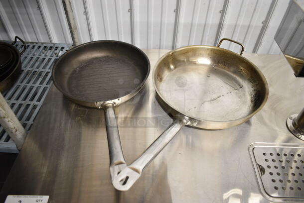 5 Metal Skillets. Includes 16x26x11. 5 Times Your Bid! - Image 4 of 4
