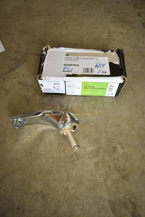 2 BRAND NEW SCRATCH AND DENT! Items; Including Regency 600PRA Pre-Rinse Add-On Faucet Base and Faucet. 2 Times Your Bid! - Image 2 of 6