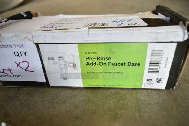 2 BRAND NEW SCRATCH AND DENT! Items; Including Regency 600PRA Pre-Rinse Add-On Faucet Base and Faucet. 2 Times Your Bid! - Image 3 of 6
