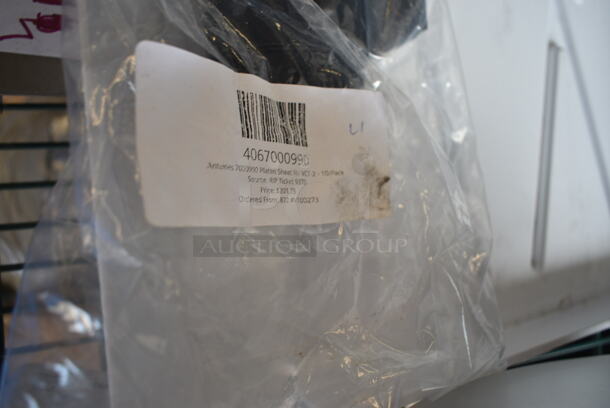 Lot of BRAND NEW SCRATCH AND DENT! Items Including 177RCA60POT Rice Cooker Insert, Black Heat Lamp, Blendtec Poly Blender Pitcher, 4067000990 Antunes 7000990 Platen Sheet for VCT-2 - 10/Pack, 72002410032 Scotsman 02-4100-32 Water Curtain, 712B5522D Steelton Stainless Steel Double Tier Speed Rail - 22", 3692307497 Frymaster 2307497 46 1/2" x 5"Fryer Basket Hanger for 3 Frypots - Flue Mount. - Image 6 of 10