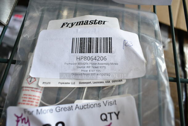 Lot of BRAND NEW SCRATCH AND DENT! Items Including HP8064206 Frymaster 8064206 Probe Assembly Minco, 3698235950 Frymaster 8235950 Crumb Basket Filter.  - Image 3 of 4