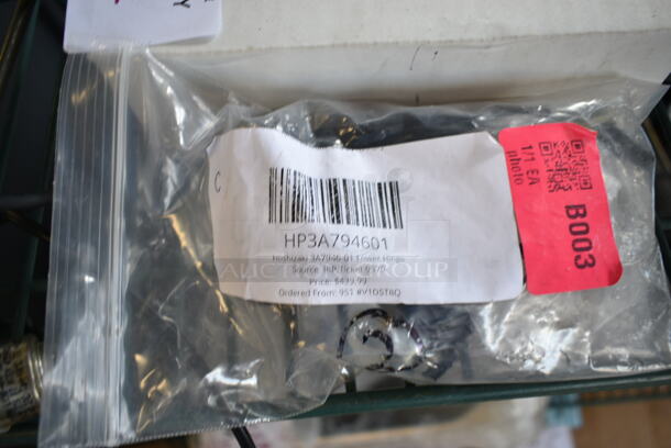 Lot of BRAND NEW SCRATCH AND DENT! Items Including 4152A141002 Hoshizaki 2A1410-02 Controller Board for 900-SD, CF1A-FS, CR1A-FS, DKM, KM, and KML Series, HP3A794601 Hoshizaki 3A7946-01 Lower Hinge - Image 4 of 4