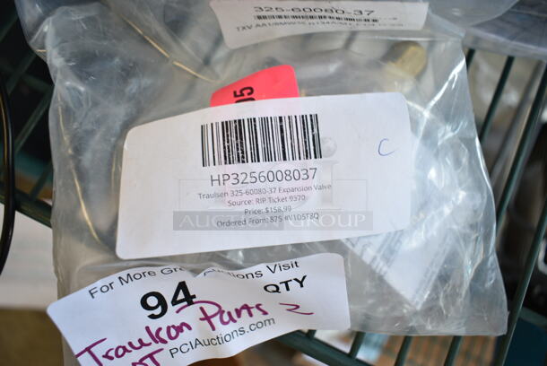 Lot of BRAND NEW SCRATCH AND DENT! Items Including HP2SK3376046 Traulsen SK-950-60552-00 Danfoss To Trl Retrofit, HP3256008037 Traulsen 325-60080-37 Expansion Valve - Image 3 of 3