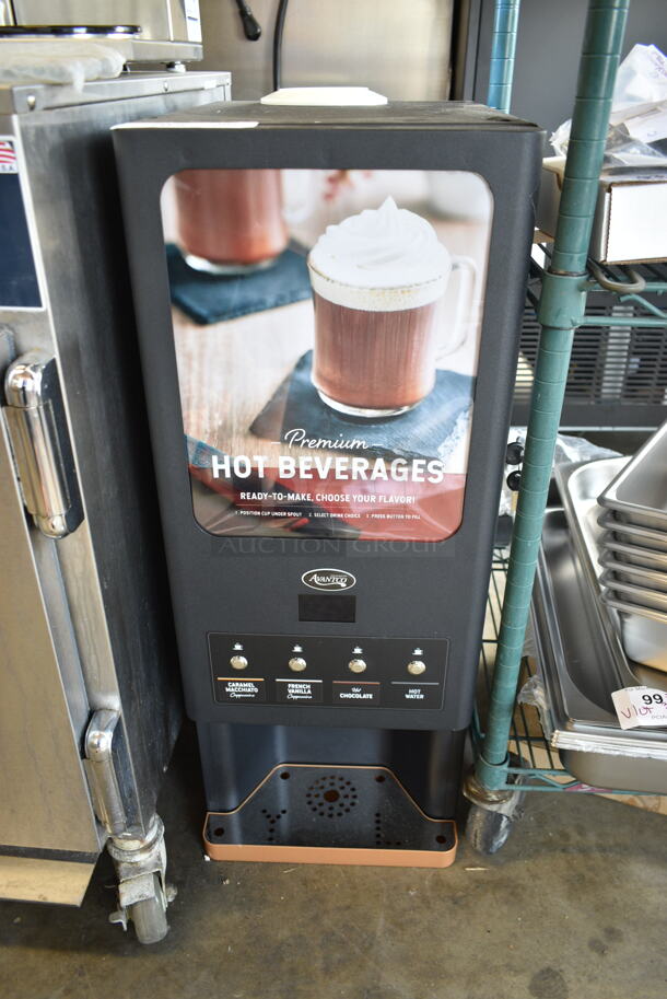 BRAND NEW SCRATCH AND DENT! Avantco 177PBD3 Powdered Cappuccino / Hot Chocolate Machine with Three 3.7 lb. Hoppers. 120 Volts, 1 Phase.  - Image 2 of 7