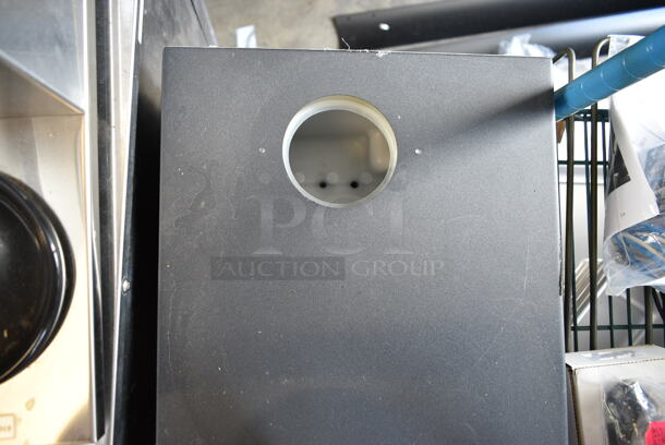 BRAND NEW SCRATCH AND DENT! Avantco 177PBD3 Powdered Cappuccino / Hot Chocolate Machine with Three 3.7 lb. Hoppers. 120 Volts, 1 Phase.  - Image 4 of 7