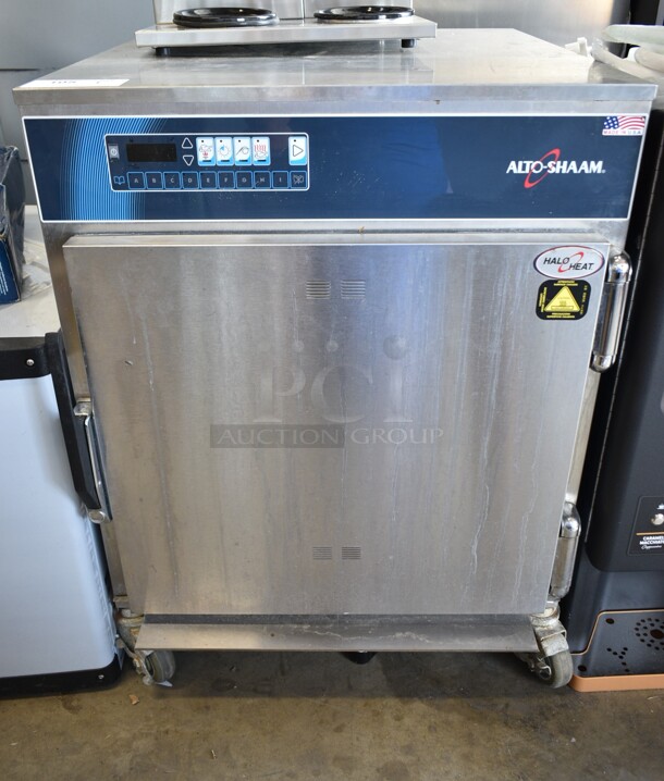 2016 Alto Shaam 750-TH/III Stainless Steel Commercial Halo Heat Stainless Steel Commercial Cook N Hold Oven on Commercial Casters. 120 Volts, 1 Phase. Tested and Working! - Image 2 of 6