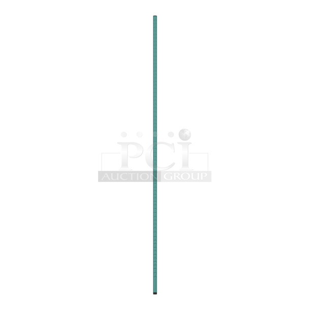 Box of 4 BRAND NEW SCRATCH AND DENT! Regency 460EGP74 74" NSF Green Epoxy Post - Image 1 of 2