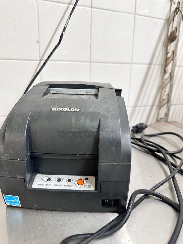 BIXOLON SRP-275IIIAOSG SRP-275III  275III, Printer, Impact, Black, Serial, USB, Tear Bar 115 Volt Working - Image 1 of 5