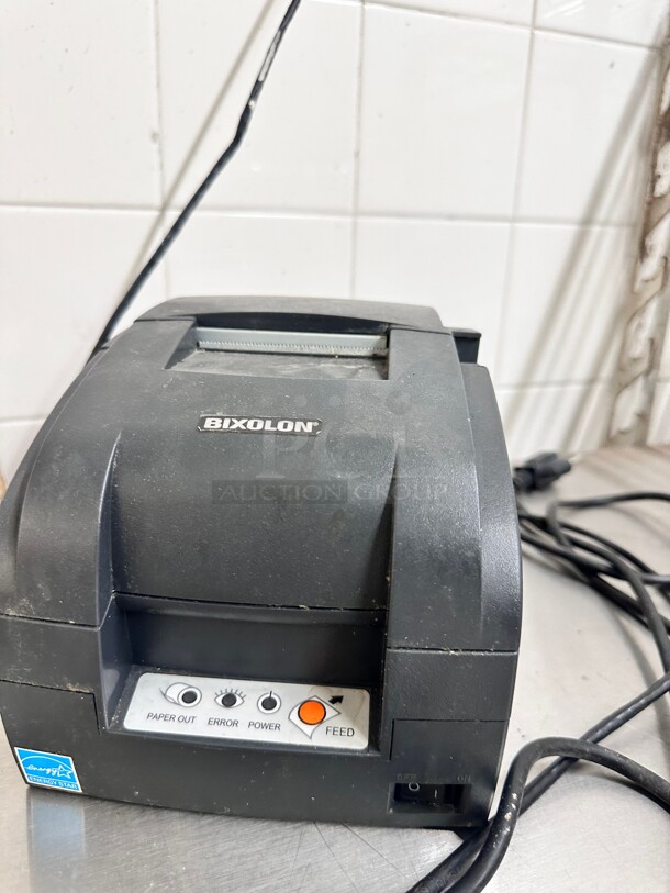 BIXOLON SRP-275IIIAOSG SRP-275III  275III, Printer, Impact, Black, Serial, USB, Tear Bar 115 Volt Working - Image 2 of 5