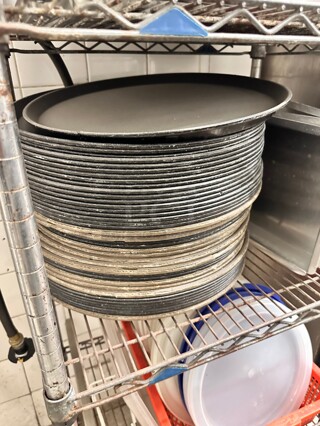 One Lot Of Assorted Colors Serving Trays