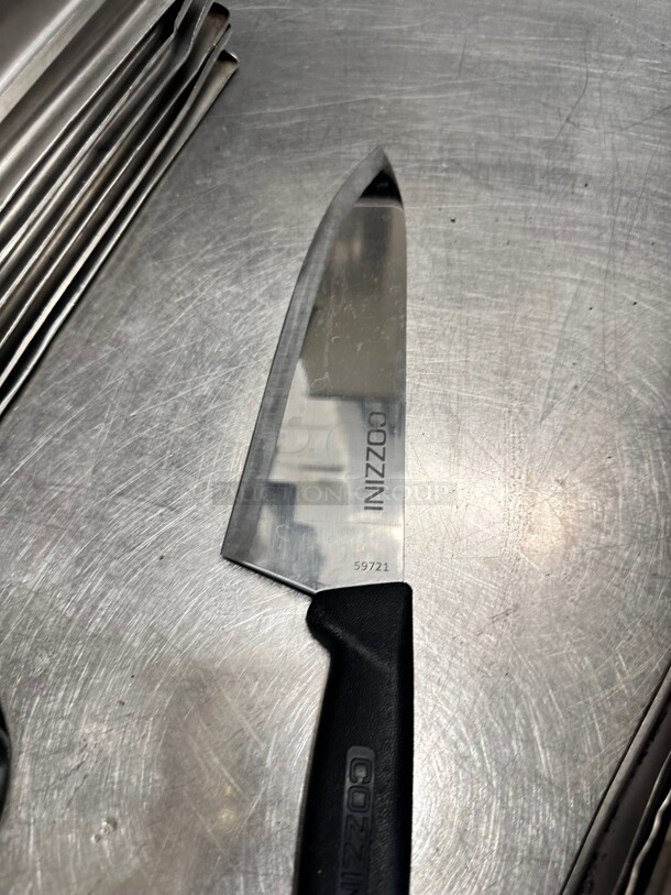 Cozzini Knifes and Holder - Image 1 of 5