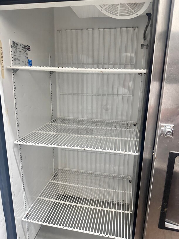 True T-49F 54 Inch Solid Door Reach-In Freezer 115 Volt Working - Image 3 of 7