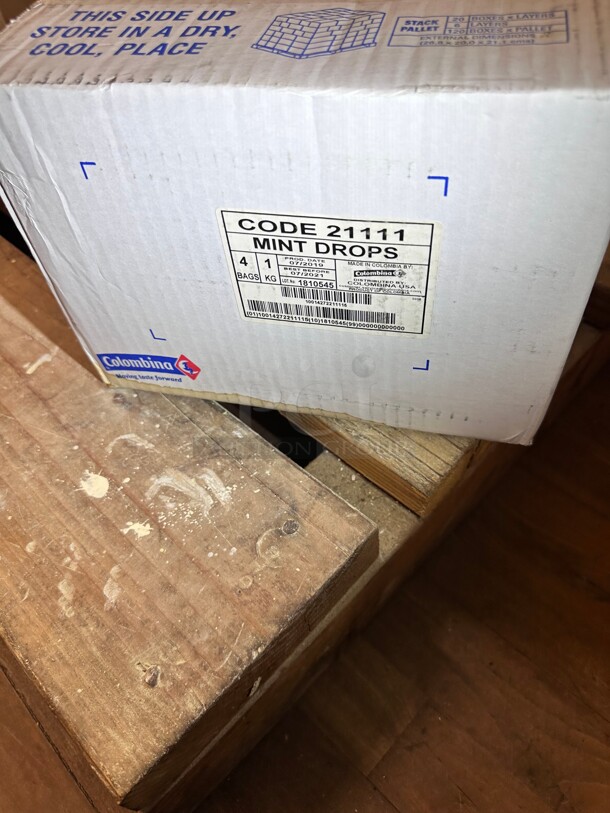 New! Mint Drops Colombina One Box - Image 2 of 9