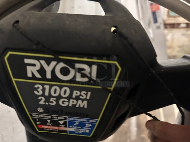RYOBI 3100 PSI 2.3 GPM Cold Water Gas Pressure Washer, GREEN, Working - Image 6 of 9