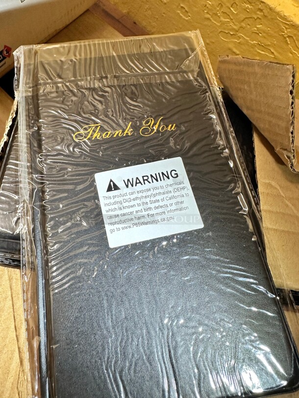 One Box Of New Check Holder Black - Image 2 of 5