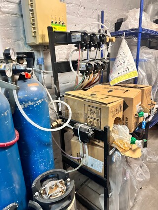 Soda Carbon Dioxide Twin Tanks