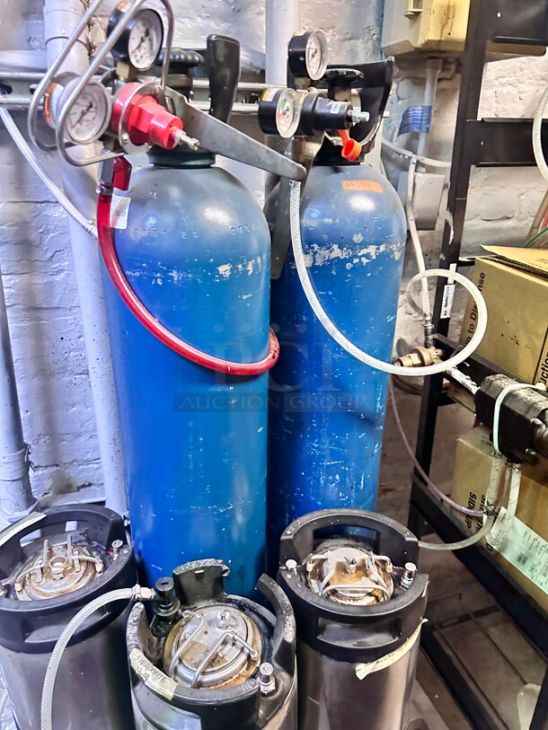 Soda Carbon Dioxide Twin Tanks - Image 6 of 6