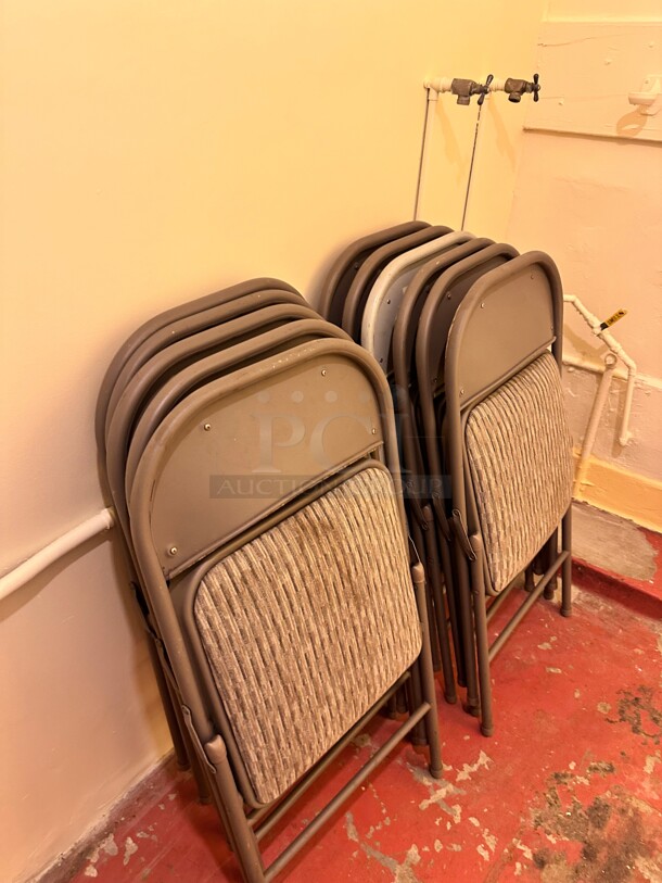 Metal Folding Chairs - Image 3 of 5
