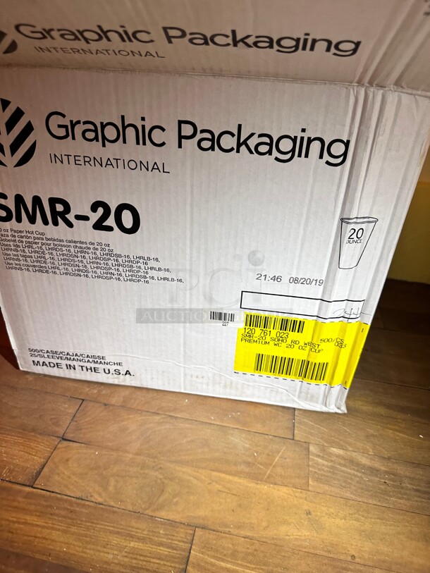 International Paper SMR-20 Paper Hot Cup, 20 oz - Image 1 of 6