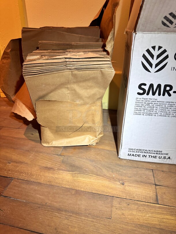 One Lot Of Brown Paper Bags - Image 2 of 5