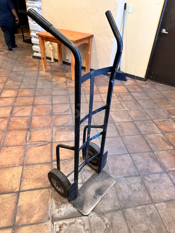 Commercial Black 1,200 lb. Steel Appliance Hand Truck - Image 3 of 6