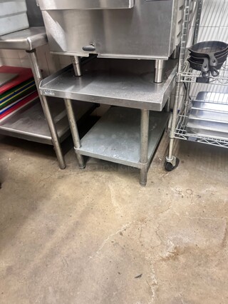 Commercial Stainless Steel 24 Inch Equipment Stand
