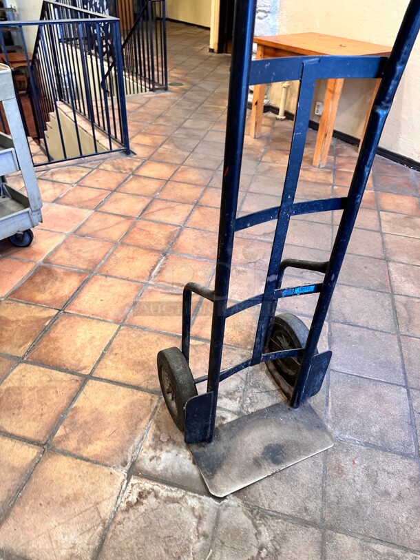 Commercial Black 1,200 lb. Steel Appliance Hand Truck - Image 6 of 6