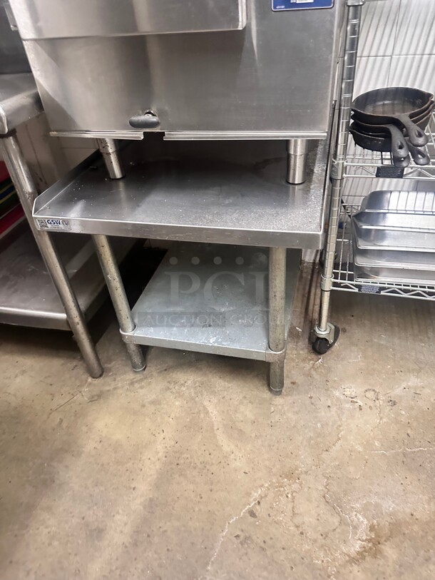 Commercial Stainless Steel 24 Inch Equipment Stand - Image 5 of 5