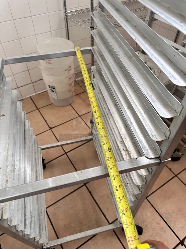 Aluminum Speed Rack On casters - Image 2 of 5