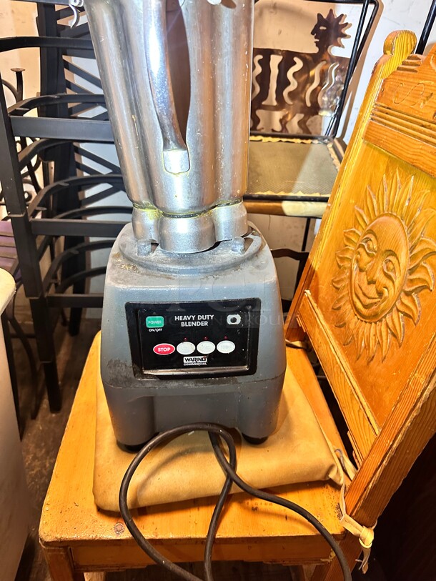 Waring CB15 Countertop Food Blender w/ Metal Container 115 Volt Working - Image 4 of 8