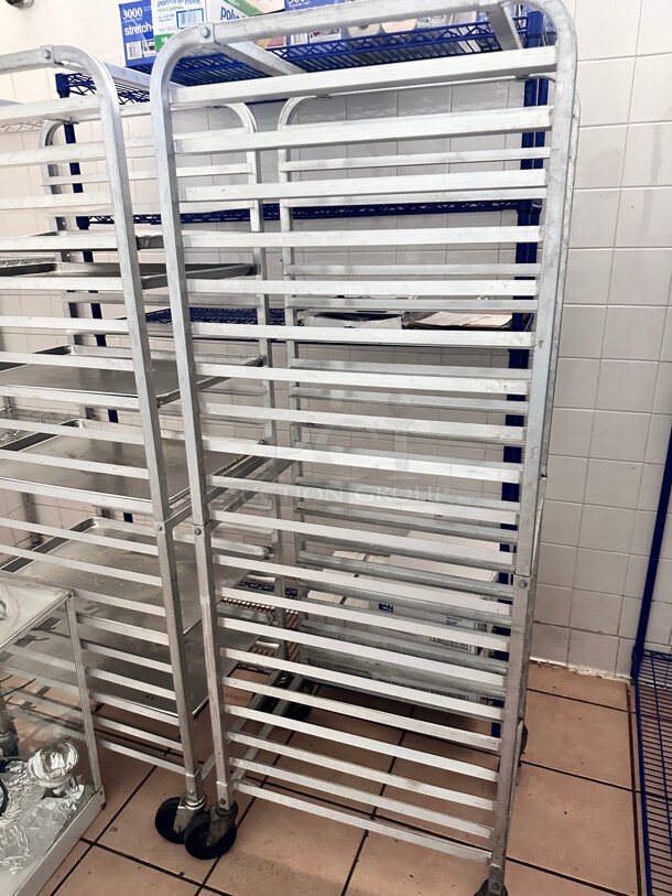 Aluminum Speed Rack On casters - Image 4 of 5