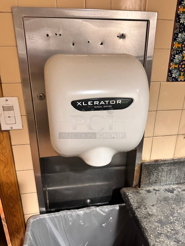 Excel Dryer XL-BW-ECO Hand Dryer, No Heat, 115 Volt Working - Image 1 of 8