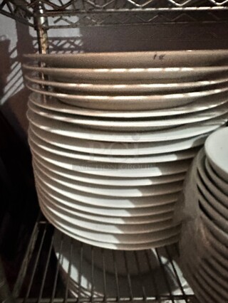 New! White Serving Plates 16"