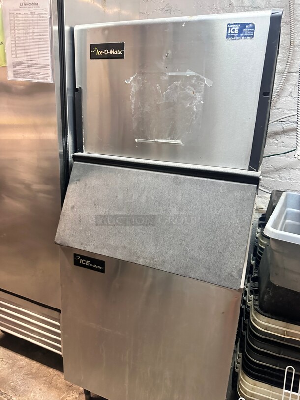Ice-O-Matic Air Cooled Half Dice Cube Ice Machine -115 Volt Working - Image 7 of 7