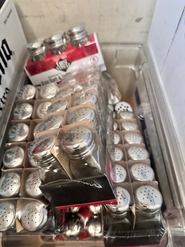 One Lot Of Salt & Pepper Shakers and Sugar Holders - Image 1 of 8