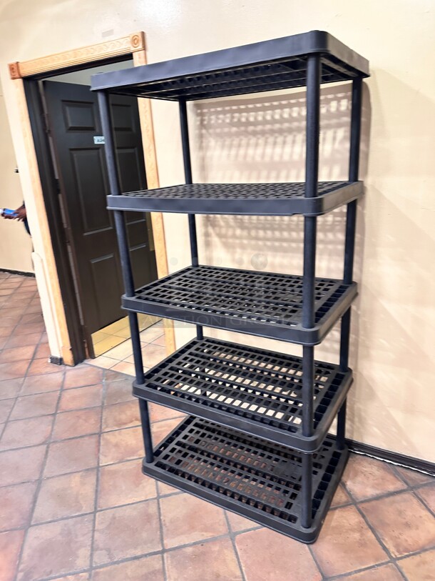 Black Heavy Duty Plastic Rack
36x25 - Image 2 of 4