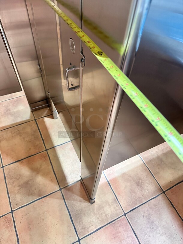 Bathroom Partition Two Toilets 
95x40x46x82 - Image 5 of 6