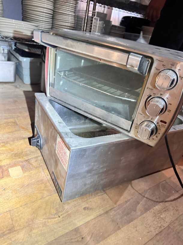 Oster Compact Countertop Oven With Air Fryer, Stainless Steel 115 Volt Wokring - Image 1 of 4