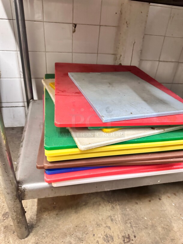 One Lot Assorted Colors Cutting Board - Image 1 of 5