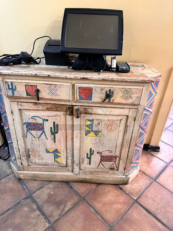 Wooden Cabinet 
43x19x36 - Image 5 of 5