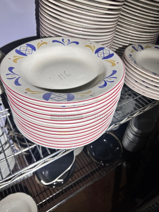 New! Round Serving Plates 11.5" - Image 2 of 7