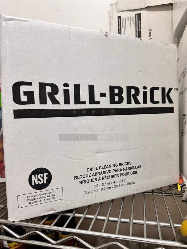 New! One Box of Grill-Brick Grill Cleaning - Image 2 of 3